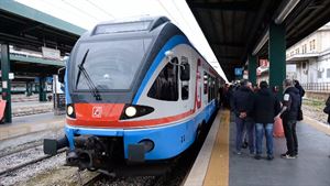 Corsa sperimentale di collegamento ferroviario Gargano - Bari 