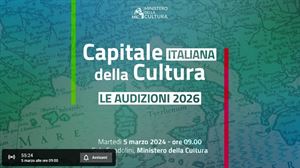 Audizioni Capitale italiana della cultura 2026 | 5 marzo Alle 9.00 c'è Lucera!