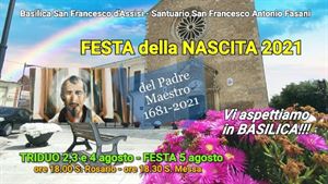 Il Padre Maestro, FESTA della NASCITA: la video-lettera e gli appuntamenti 