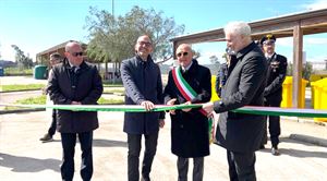 Vice presidente Piemontese su inaugurazione Centro Comunale per la raccolta dei Rifiuti Foggia