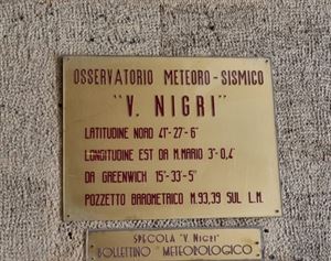 Angiola: riaprire l'Osservatorio meteoro-sismico Nigri.