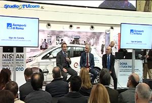 Nissan, Enel e Aeroporti di Roma per una mobilità integrata